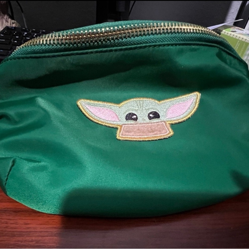 Stoney Clover Lane Green Bag with Character Patch